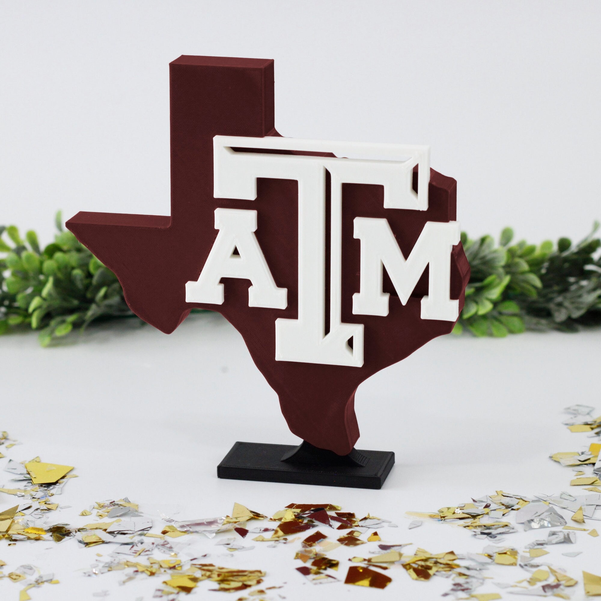 texas a&m aggies former student alumni college 3d license plate