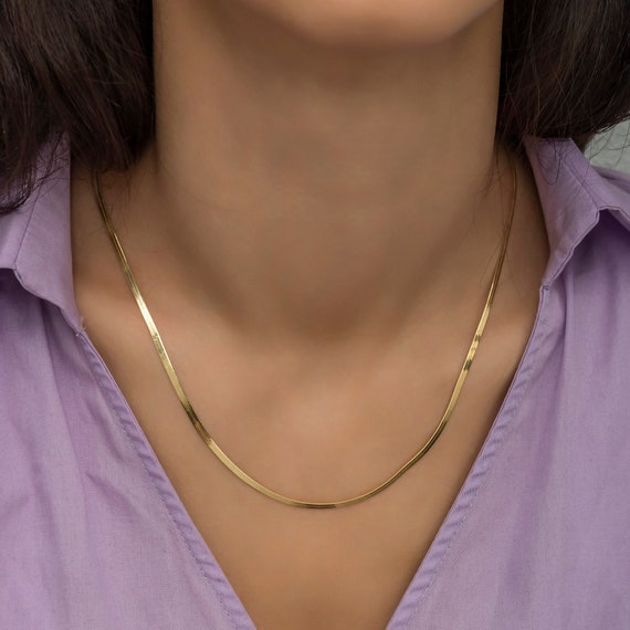 High 2024 gold necklace