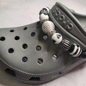 Croc Chains, Beaded Chains, Pearl Croc Chain, Croc Jewelry for Teens, Shoe  Chains, Croc Bling, Silver Croc Jewelry, Pearl Strap for Crocs 