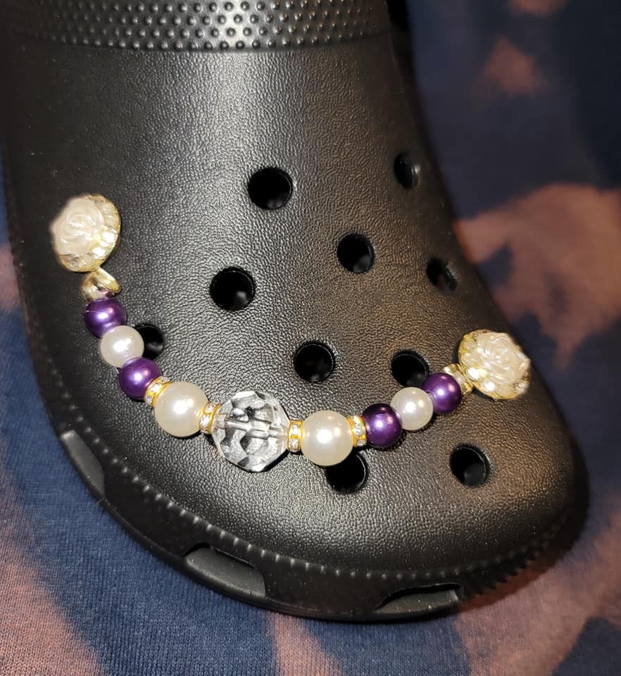 Croc Chains Beaded Chains Pearl Croc Chain Croc Jewelry for -  Canada  in 2023