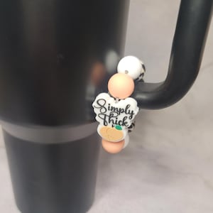 Tumbler Handle Charms - Stanley Handle Charm, beaded Handle Charm, Stanley accessories for girl, tumbler accessories for Stanley, cup charm