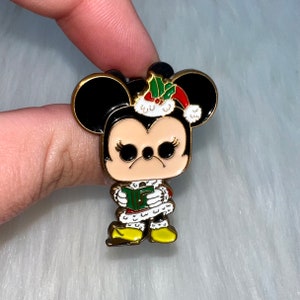 Disney Pin Minnie Mouse Pin Funko Pop Collection Christmas Collection Trading Pin Enamel Pin Authentic Buy 2 Get 1 Free of Your CHOICE