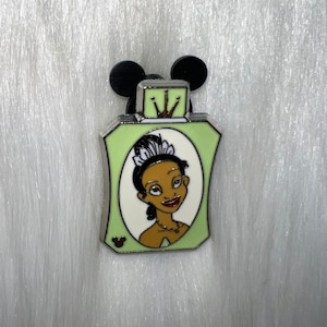 Disney Pin Princess Tiana The Princess and the Frog Movie Perfume Bottle Trading Pin Enamel Pin Authentic Buy 2 Get 1 Free of Your CHOICE