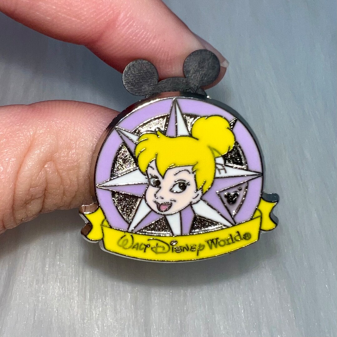 Disney Pin Tinkerbell Pin Disney Compass Collection Trading Etsy