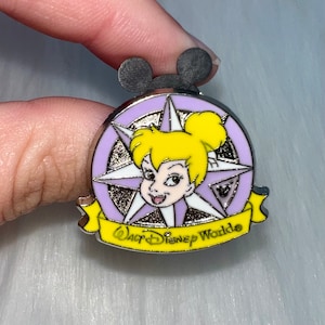Disney Pin Tinkerbell Pin Disney Compass Collection Trading Pin Enamel Pin Authentic Buy 2 Get 1 Free of Your CHOICE