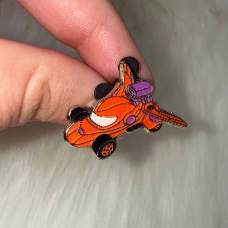 Rare Racers Pins Disney Big Hero 6 Pin Baymax Flying Car Racers Mistery Set Trading Pin ...