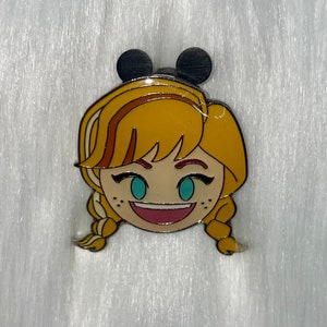 Disney Pin Frozen Anna Pin Emoji Blitz Laughing Trading Pin Enamel Pin Authentic Buy 2 Get 1 Free of Your CHOICE