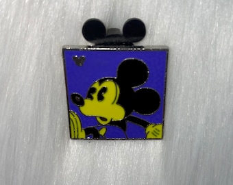 Disney Pin Mickey Mouse Pin Neon Collection Square Hidden Mickey Trading Pin Esmalte Pin Auténtico Compre 2 Obtenga 1 gratis de su ELECCIÓN