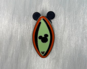Disney Mickey Mouse Pin Caribbean Beach Resort Surfboard Hidden Mickey Trading Pin Enamel Pin Authentic Buy 2 Get 1 Free of Your CHOICE