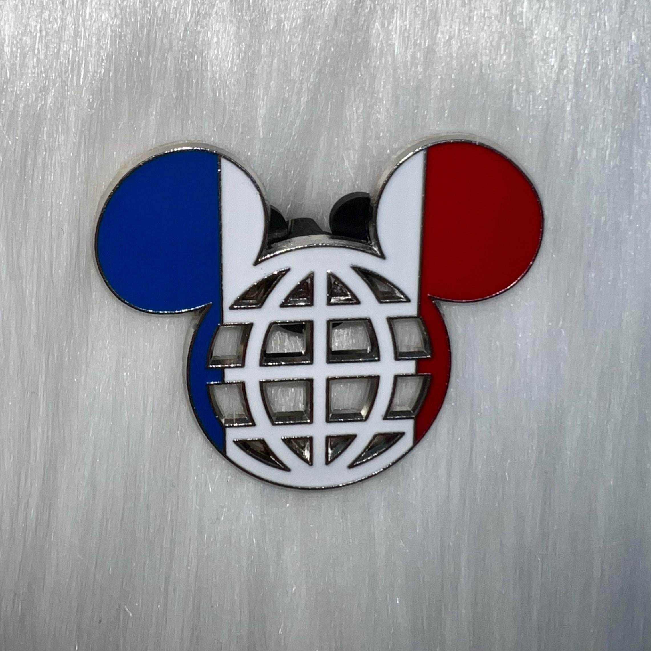 American Flag Disney Mickey Mouse Head Face Embroidered Applique