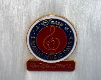 Disney Pin Disney Magic Music Days Trading Pin Emaliowana przypinka Oryginalna Kup 2, otrzymaj 1 GRATIS do WYBORU