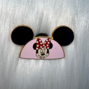 Disney Pin Minnie Mouse Character Ear Hat Collection Trading Pin Enamel Pin Authentic Buy 2 Get 1 Free of Your CHOICE