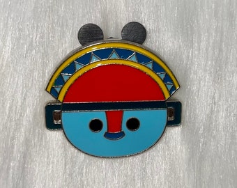 Disney Pin Tiki God Pin Adventureland Tsum Tsum Trading Pin Emaliowana szpilka Oryginalna Kup 2, otrzymaj 1 GRATIS do WYBORU