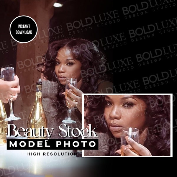 African American Black Beauty Hair Model Stock Photo Bundle Photoshoot Melanin Hair Photography Luxury Elegant Boss Wine Aesthetic