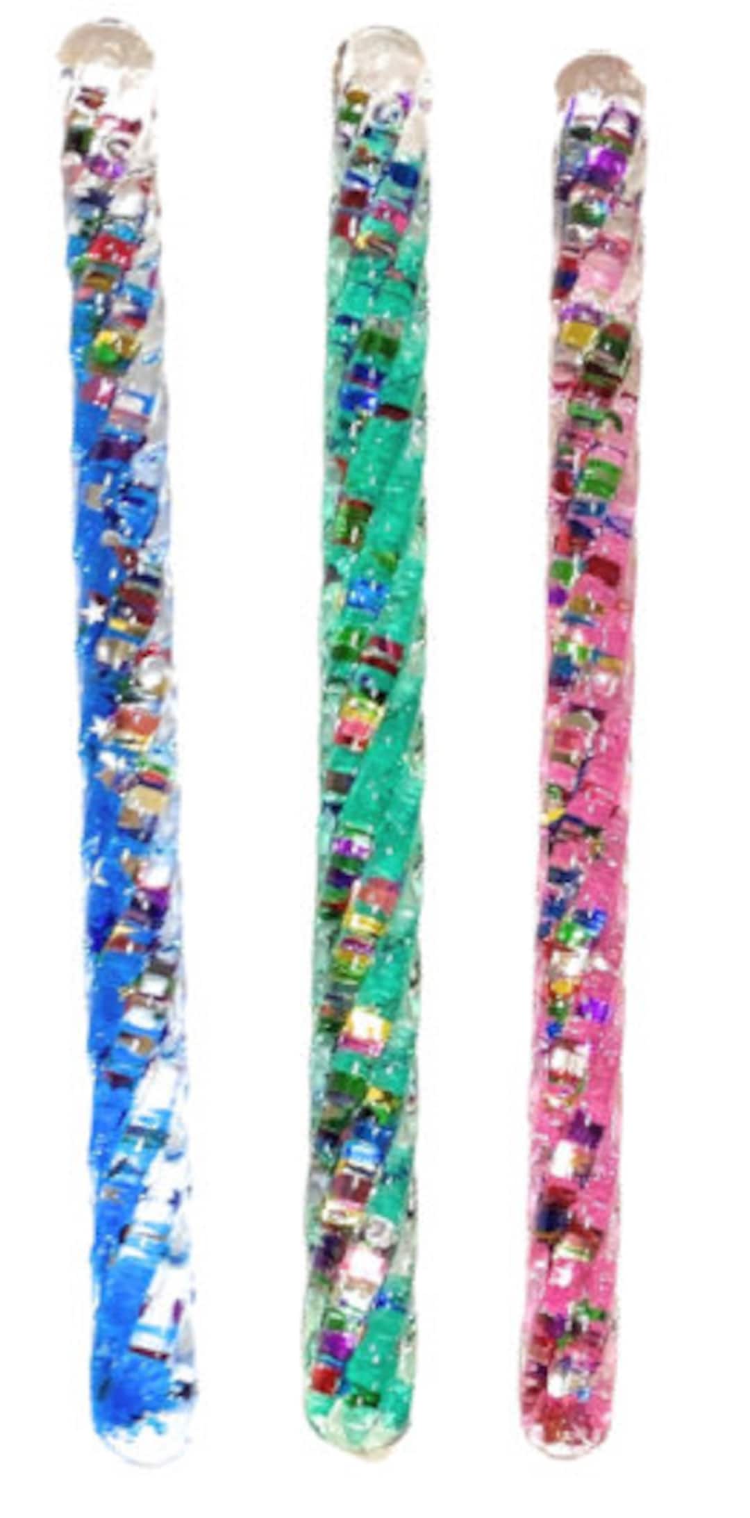 Mini Spiral Glitter Wands 6.5 Inches Complete Gift Set Bundle 3 Pack Etsy