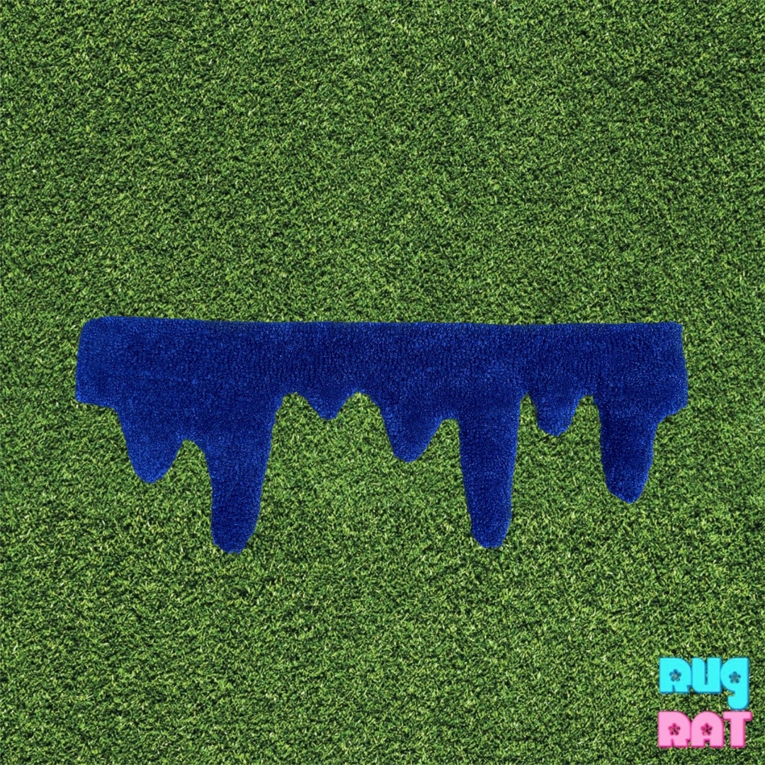 Drip Rug Etsy