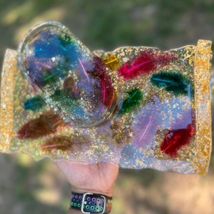 2 pc Custom Trinket Tray Set