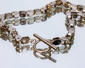 Biker Chain Anklet, Mens Bracelet