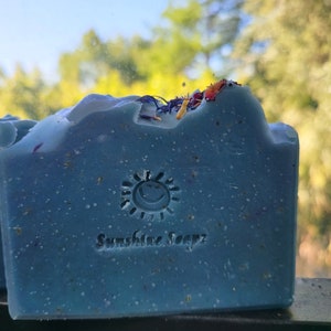 Blueberry Natural Fruit Soap-Blueberry Organic Fruit Soap-Blueberry Muffin-Fruit Soap-Natural Berry ,Vegan Blueberry-All Skin Type Body