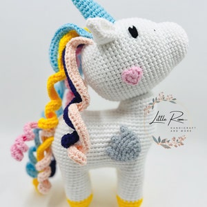 Crochet Unicorn | Amigurumi Unicorn | Baby Shower gift| Gift for Girl