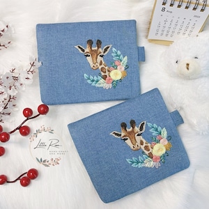 Billetera bordada a mano / Billetera para efectivo y tarjetas / Regalo para ella / Colección Mimosa