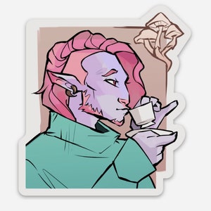 Sticker Caduceus Clay Critical Role