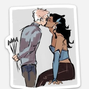 Sticker Rôle critique de Percy et Vex