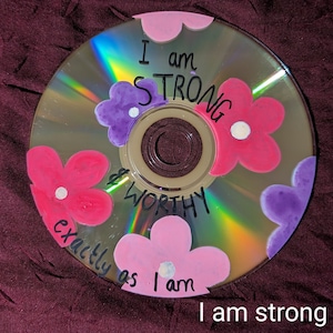 Kamerdecor CD-kunst handgeschilderde aangepaste decoratie-accessoires afbeelding 2