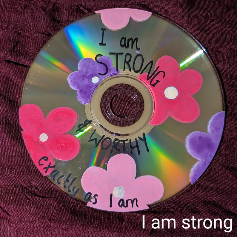 Kamerdecor CD-kunst handgeschilderde aangepaste decoratie-accessoires afbeelding 2