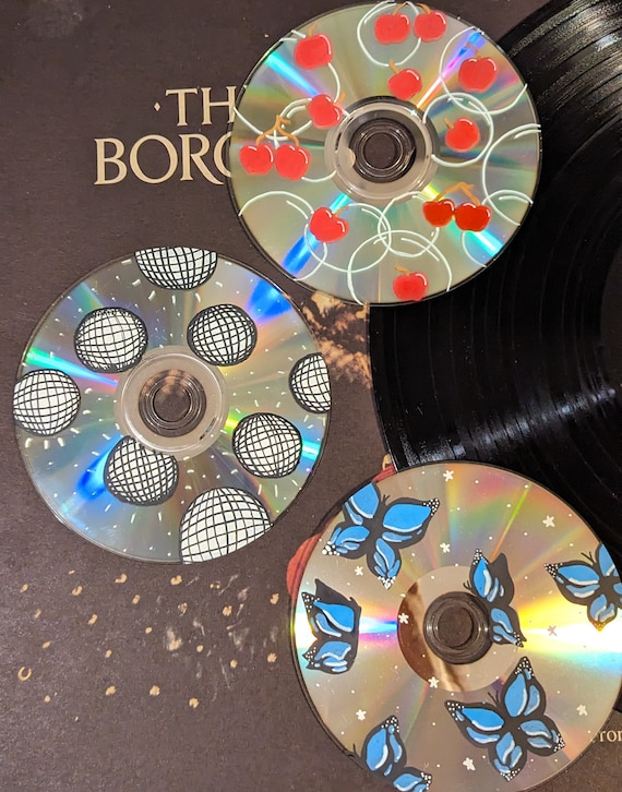 Room Decor CD Art Hand Painted Customised Decoration Accessories