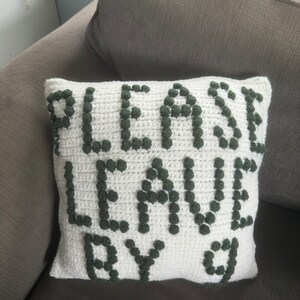 Please Leave By 9 Stay Awhile Made To Order Gift Vulgar Cuss Snarky Funny Friend Christmas image 8