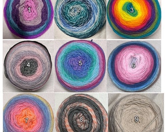 Yarn Colors Available