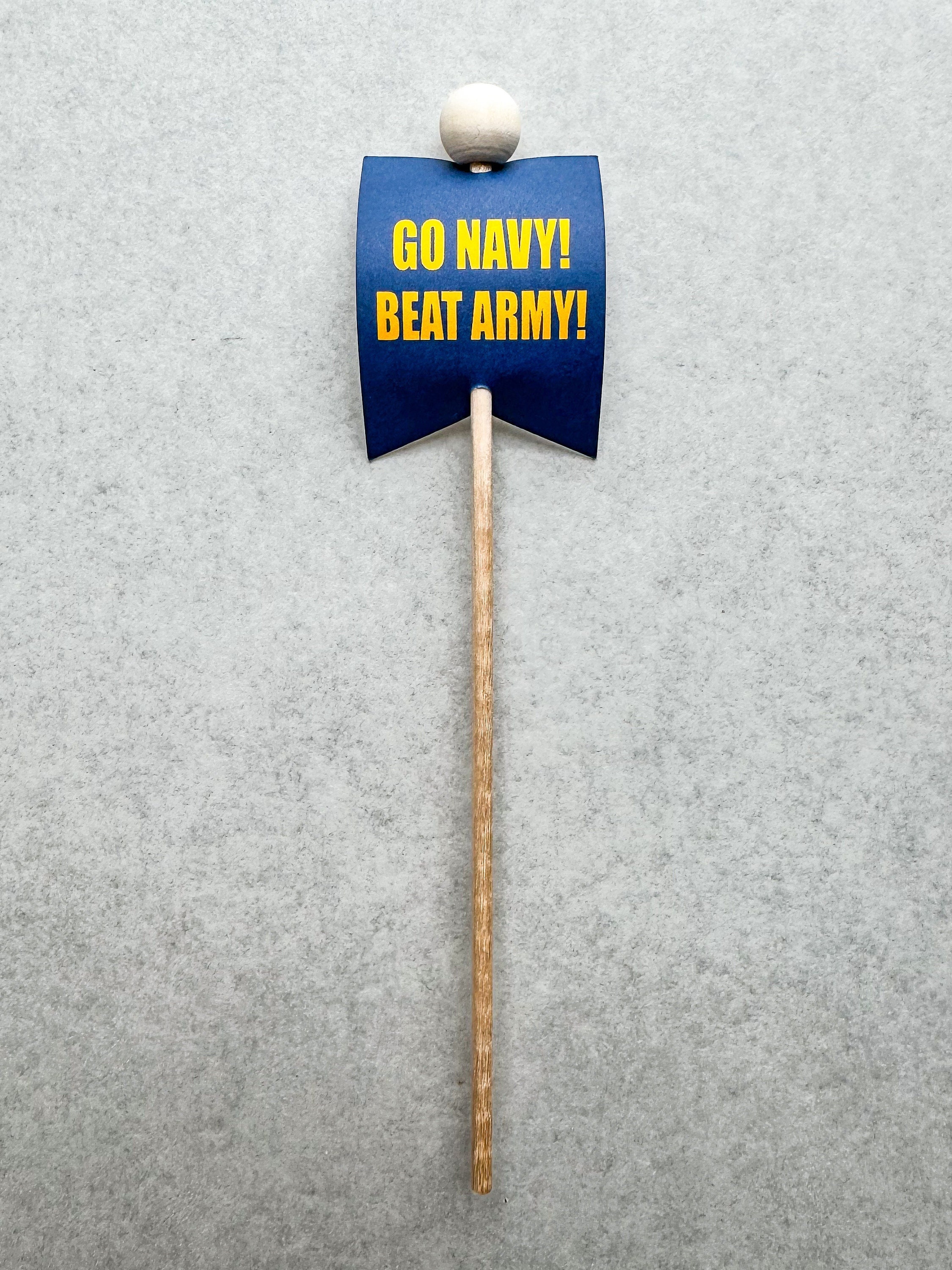 Go Navy Beat Army Cupcake Toppers - Etsy