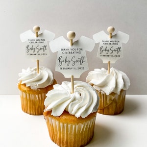 Gender Neutral Cupcake Toppers, Baby Showers, Sprinkles, Baby Boy ...