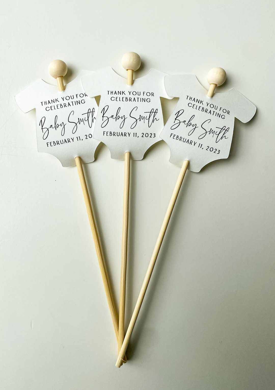 Gender Neutral Baby Cupcake Topper Printables