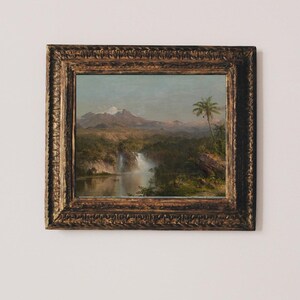 View of Cotopaxi Painting | Frederic Edwin Church | Vintage Digital Print