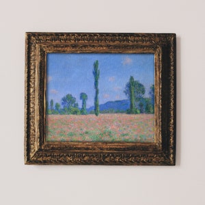 Poppy Field Painting | Claude Monet | Vintage Digital Print