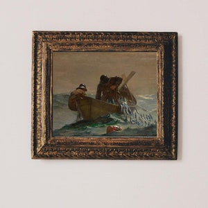 The Herring Net Painting | Winslow Homer | Vintage Digital Print