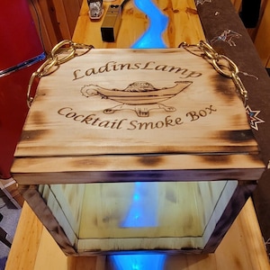 Personalized Cocktail Smoker Includes Infuser & chips image 1