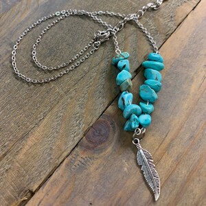 Stone Charm Necklace