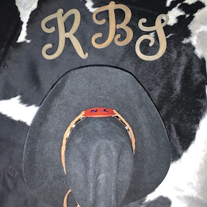 Customizable Leather Hat Bands