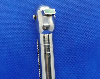 4" Tungsten Holder with clip  and Welding Helmet. Stainless Steel  (Mod. 1)