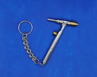 Stainless Steel TIG/GTAW Gun Keychain