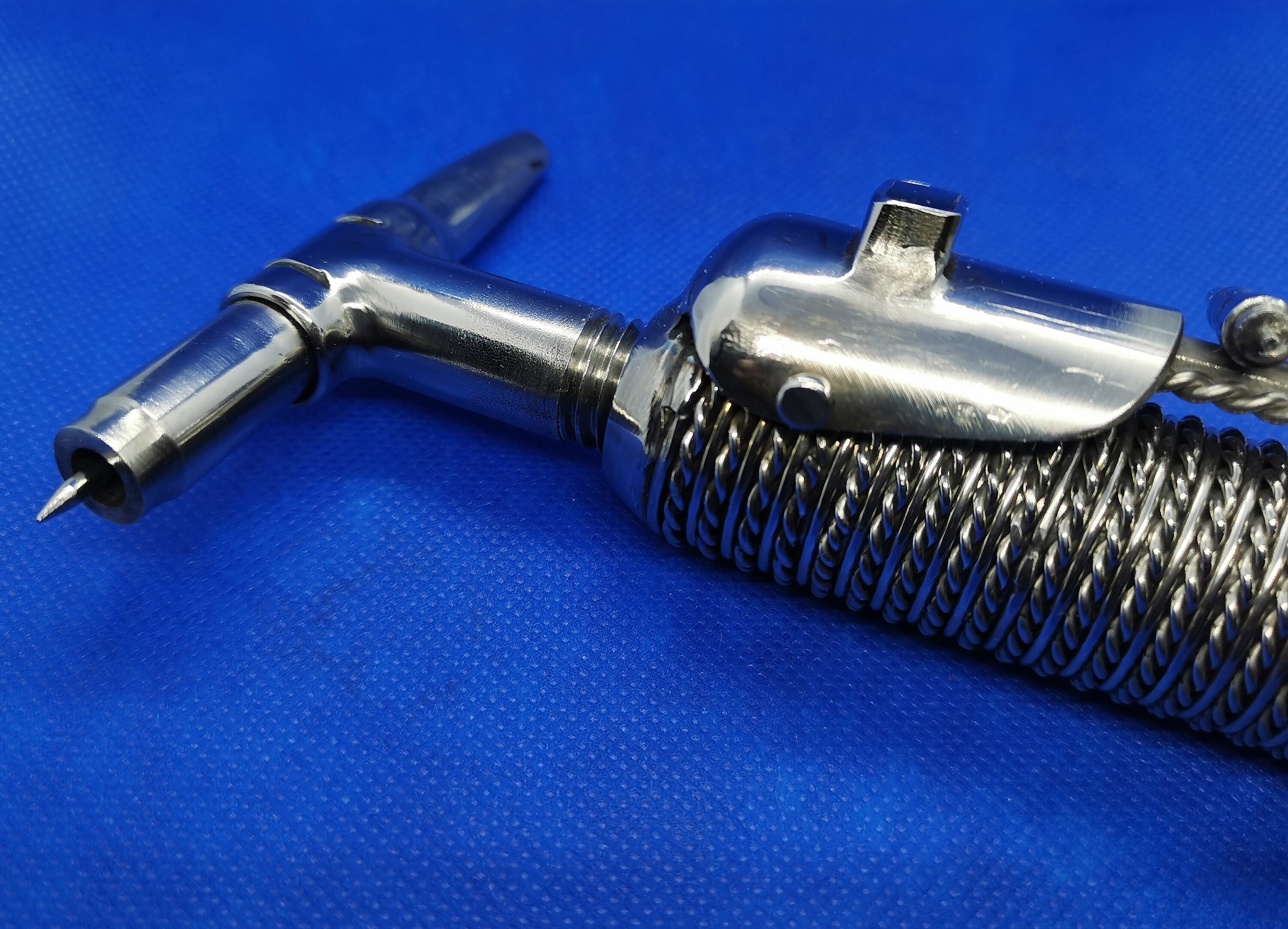 4 Tungsten Holder With Clip, Helmet and Double MIG Gun, 100 Stainless