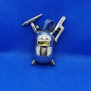 Stainless Steel Tig, Electrode Holder and Welding Hood Pendant bild 1
