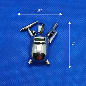 Stainless Steel Tig, Electrode Holder and Welding Hood Pendant bild 4