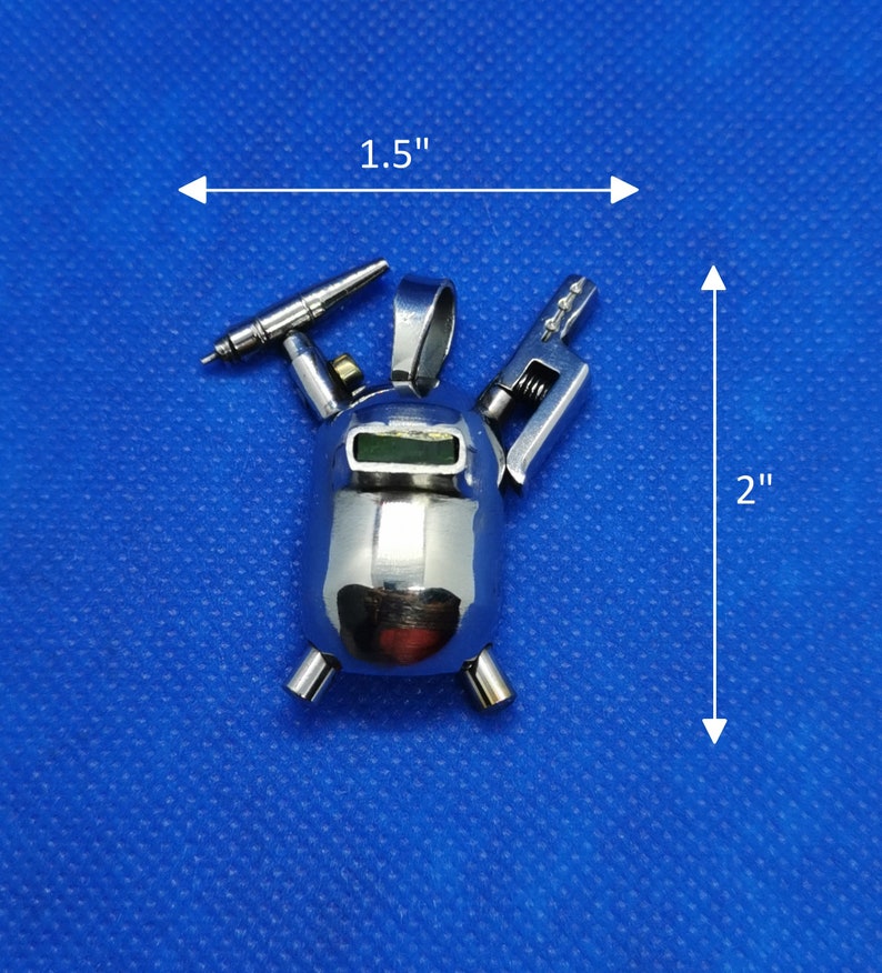 Stainless Steel Tig, Electrode Holder and Welding Hood Pendant bild 4