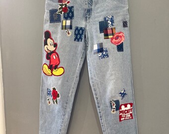 Disney Jeans - Etsy UK