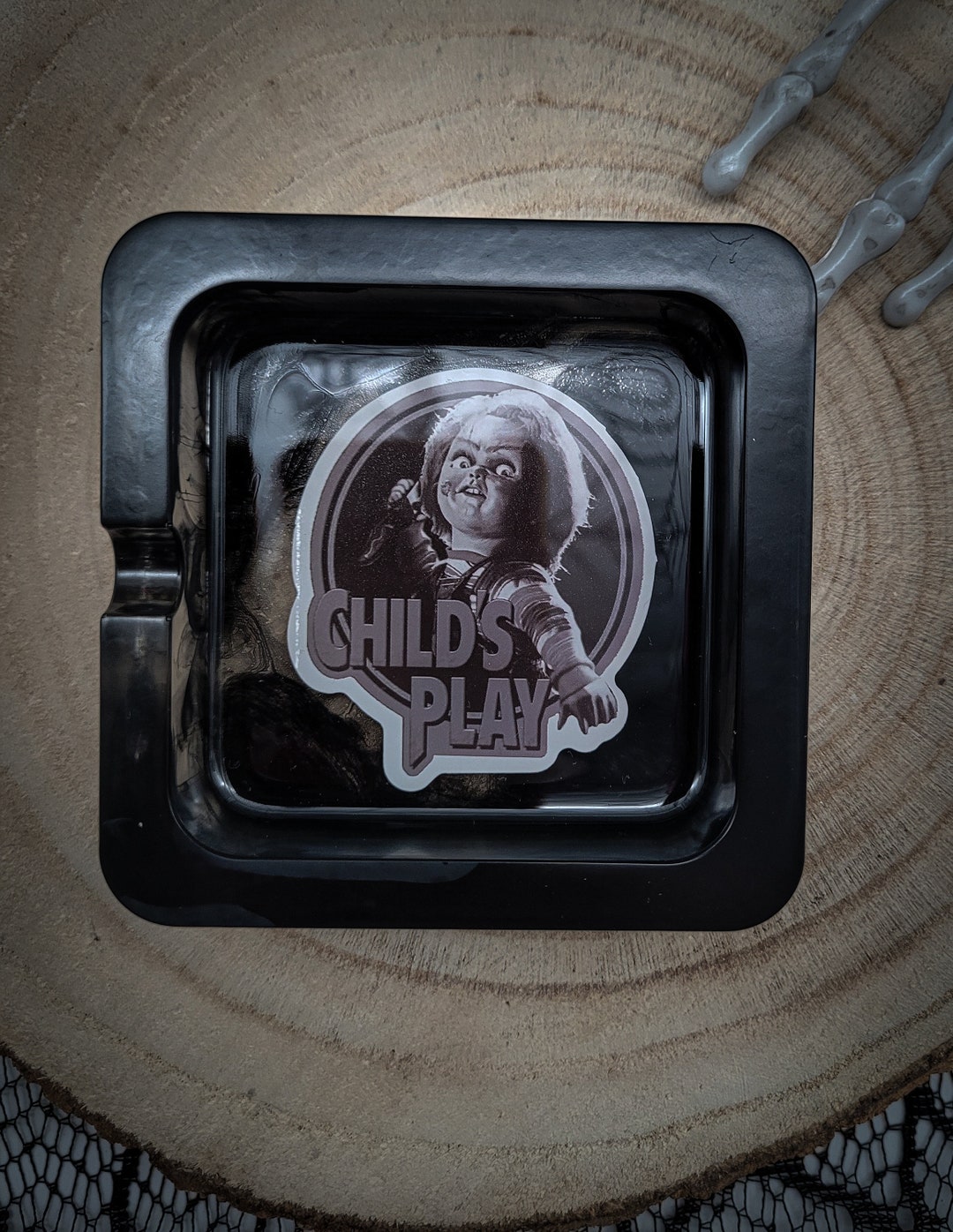 Horror Movie Ashtray Chucky the Killer Doll Etsy