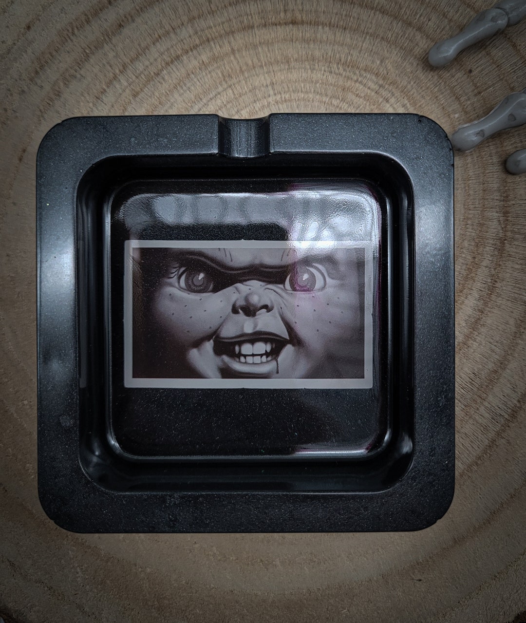 Horror Movie Ashtray Chucky the Killer Doll Etsy